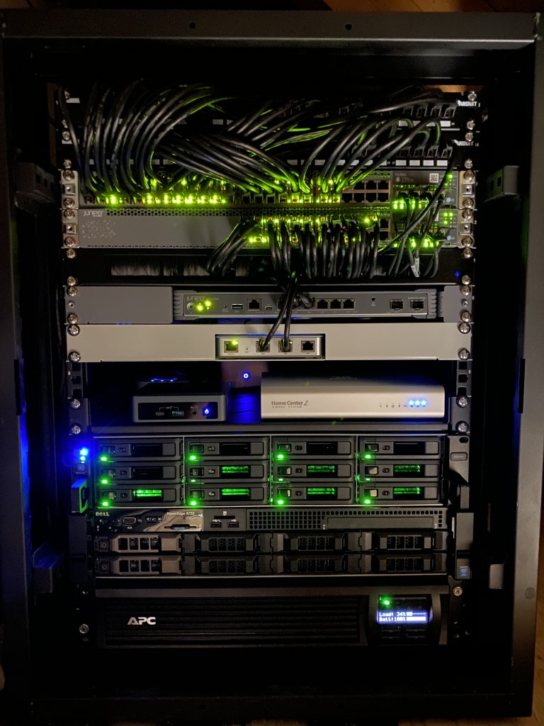 My first rack build - moving from a fritzbox router to this unifi setup  just in time to start a new job - remote working is here to stay and this  should